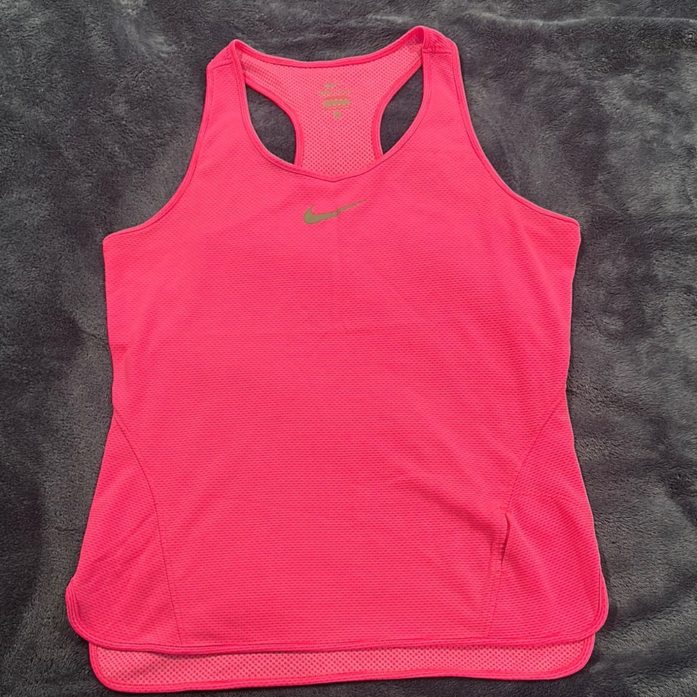 Nike Pink Racerback Tank Top